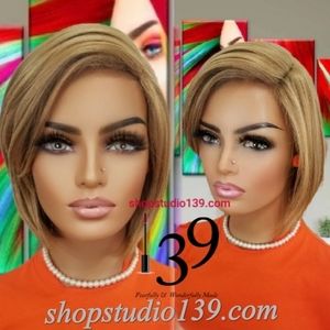 Sexy Honey blonde Bob wig